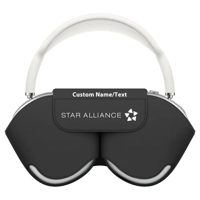 Star Alliance Airlines aviation themed AirPods Max case for AirPods Max.