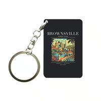 Thumbnail for BROWNSVILLE - Poster - Key Chain - Black