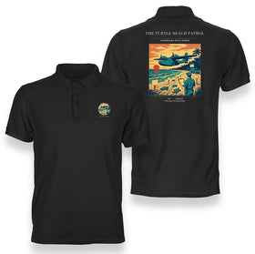 The Turtle Beach Patrol Premium Polo T-Shirts