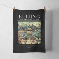 Thumbnail for BEIJING - Poster - Towel - Black