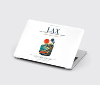 Thumbnail for Los Angeles International Airport (LAX) design on white MacBook case