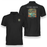 Thumbnail for OCHO RIOS - Poster - Double-Side Polo - Black