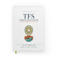 Thumbnail for Tenerife South Airport (TFS) design on white notebook