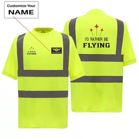 I'D Rather Be Flying Reflective Polo & T-Shirts