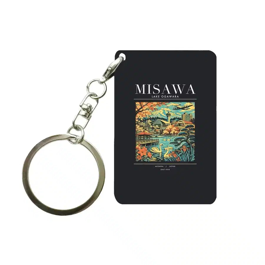 MISAWA - Poster - Key Chain - Black