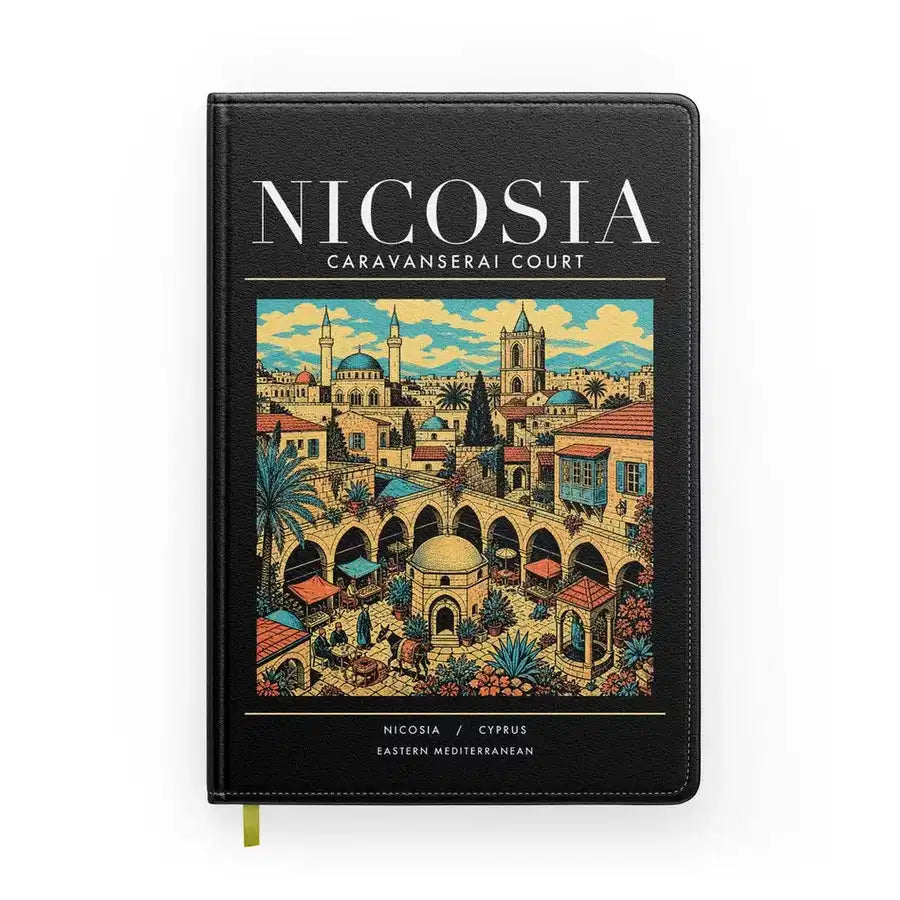 NICOSIA - Poster - Notebook - Black