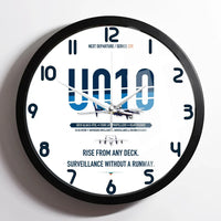 Thumbnail for Airbus U010 Aliaca VTOL design on white framed wall clock