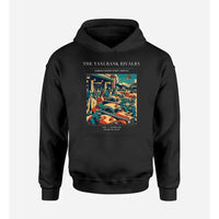Thumbnail for VINTAGE G4376 - The Taxi Rank Rivalry - Premium Hoodie design on black premium