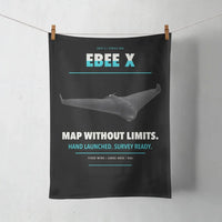 Thumbnail for AgEagle eBee X design on black towel