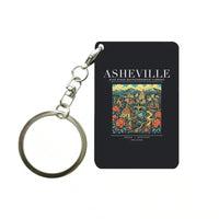 Thumbnail for ASHEVILLE - Poster - Key Chain - Black
