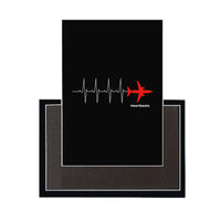 Thumbnail for Aviation Heartbeats aviation design magnet in strong neodymium core.