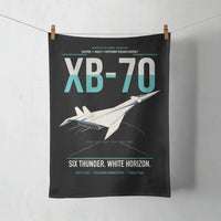Thumbnail for XB-70A Valkyrie design on black towel