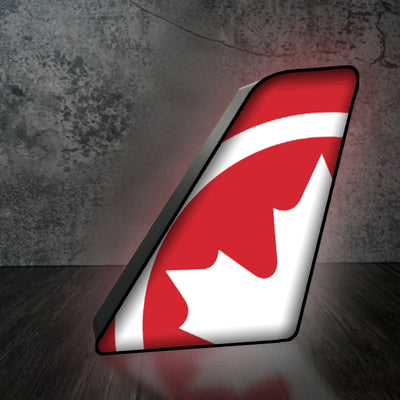 Air Canada rouge Airlines Led Aircraft Tail aviation art 3D aircraft tail lamp in premium acrylic with LED.
