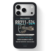 Thumbnail for RB211-524 Case design on black iphone case
