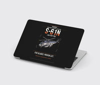 Thumbnail for Sikorsky S-61N design on black MacBook case