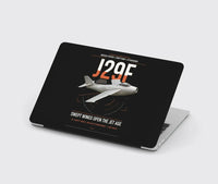 Thumbnail for Saab J 29F Tunnan design on black MacBook case
