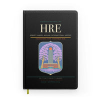 Thumbnail for Robert Gabriel Mugabe International Airport (HRE) design on black notebook