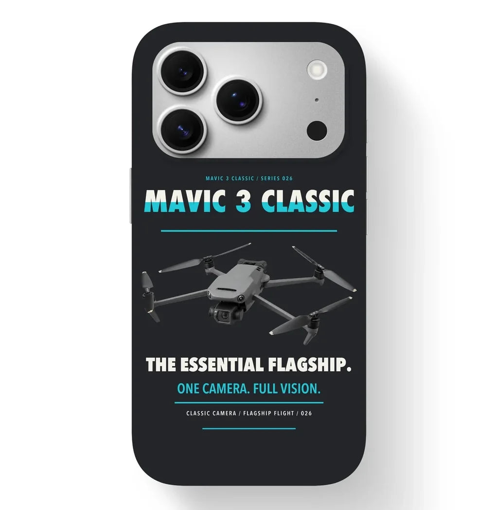 DJI Mavic 3 Classic Case design on black iphone case