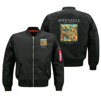 Thumbnail for APPENZELL - Poster - Bomber Jacket - Black