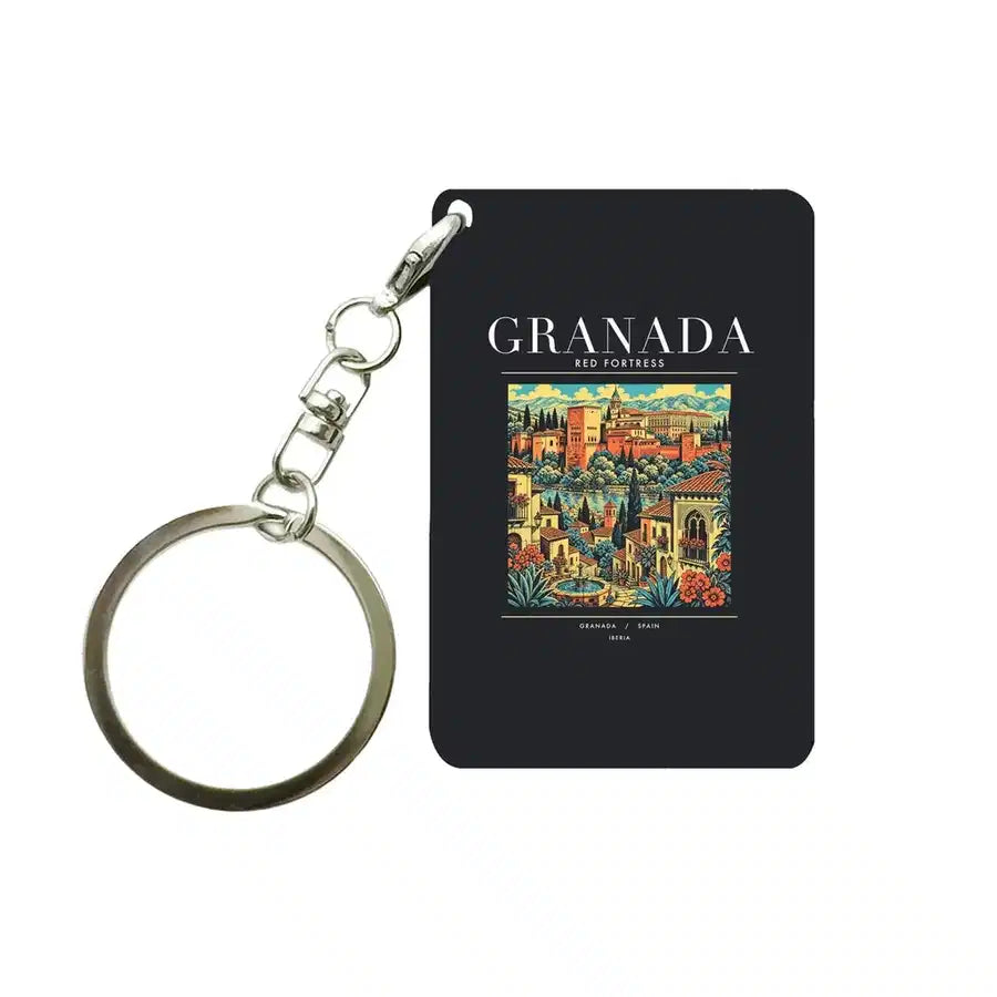 GRANADA - Poster - Key Chain - Black