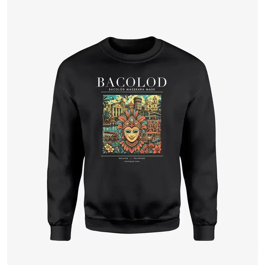 BACOLOD - Poster - Sweatshirt - Black