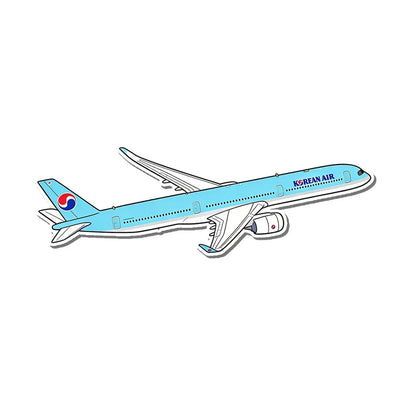 Korean Air Airbus A350 aviation design airplane sticker in weather-resistant vinyl.