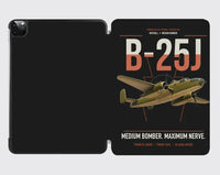 Thumbnail for B-25J Mitchell design on black ipad tablet case