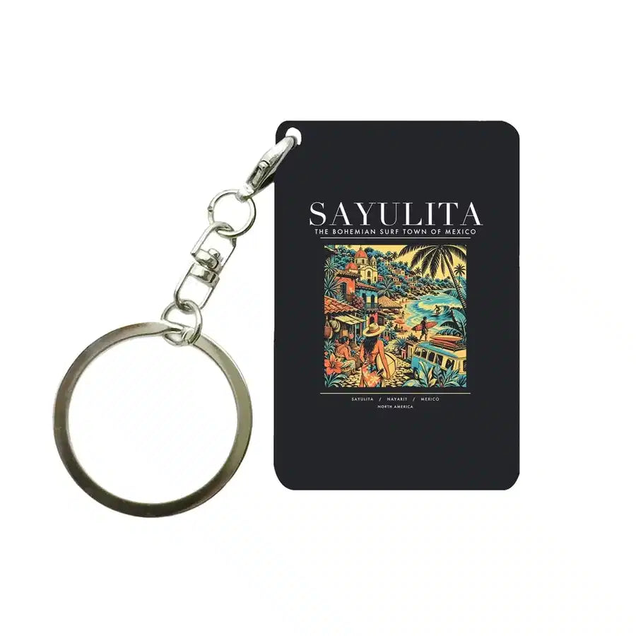 SAYULITA - Poster - Key Chain - Black