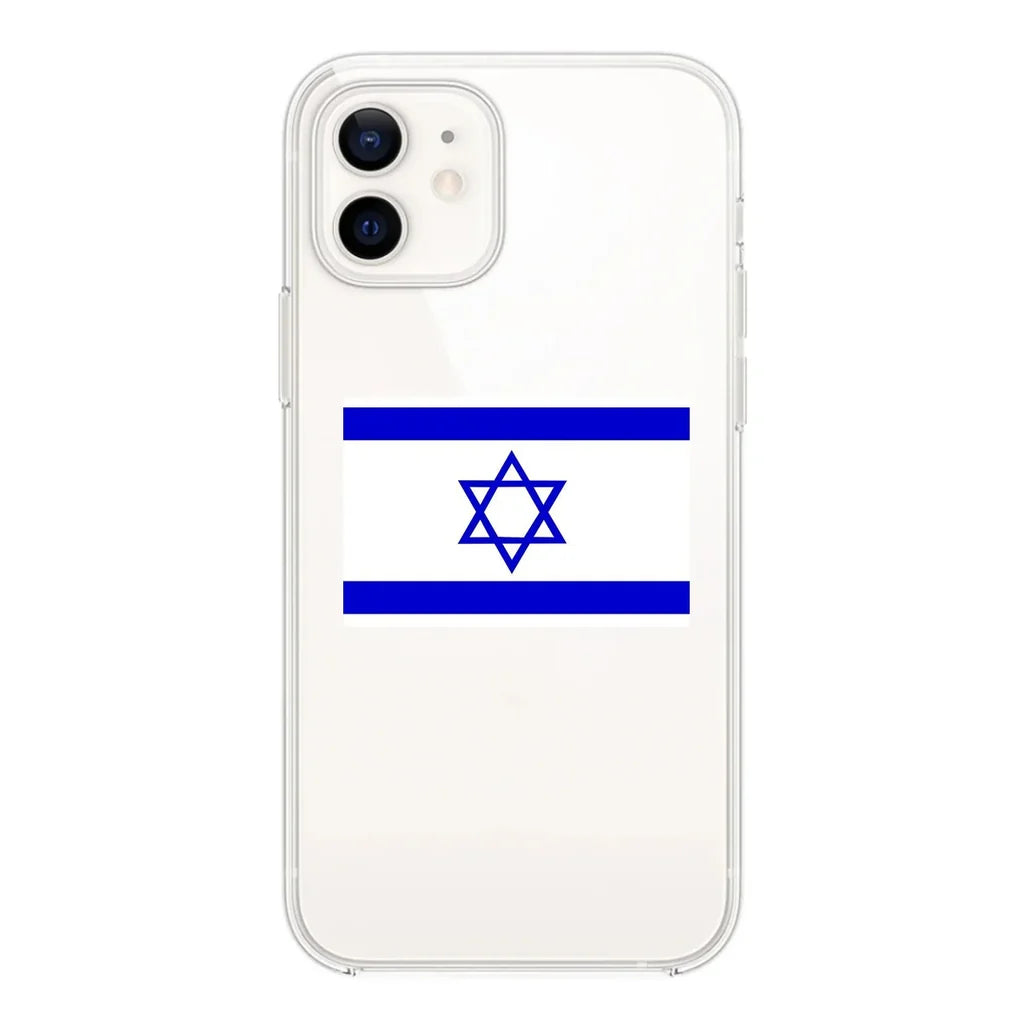 Israel Transparent Silicone aviation themed transparent iPhone case for iPhone.