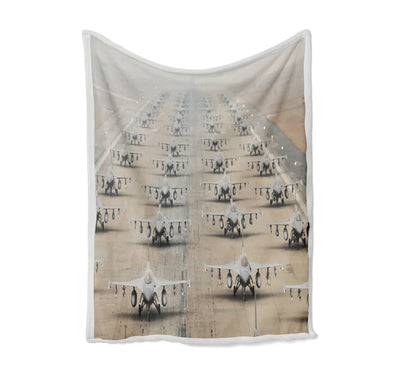 Military Jets Bed Blankets & aviation print on soft fleece blanket.