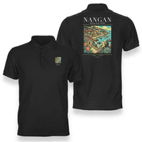 Thumbnail for NANGAN - Poster - Double-Side Polo - Black