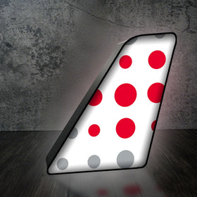 Brussels Airlines Led Aircraft Tail & 3D Lamp