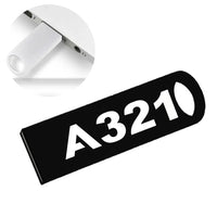 Thumbnail for Airbus A321 Flat Text aviation design on durable waterproof casing waterproof USB device.