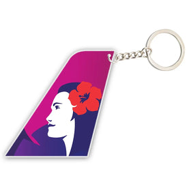 Hawaiian Airlines Tail Key Chains