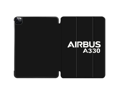 Airbus A330 & Text aviation print iPad case, fits iPad.
