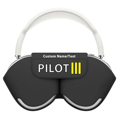 Pilot & Stripes (3 Lines) aviation design on AirPods Max case for AirPods Max.