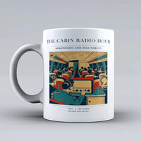 Thumbnail for VINTAGE G4229 - The Cabin Radio Hour - Ceramic Mug design on white