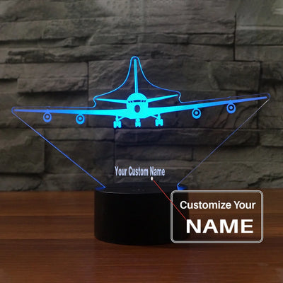 Boeing 707 3D Lamps aviation themed 3D night lamp, premium acrylic with LED.