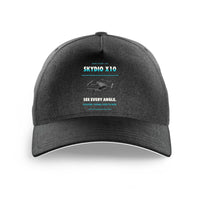 Thumbnail for Skydio X10 design on black printed hat