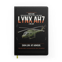 Thumbnail for Westland Lynx AH7 design on black notebook