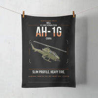 Thumbnail for Bell AH-1G Cobra design on black towel