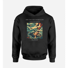 Single-Side Printing — The Volcano Overflight Double-Side Hoodie