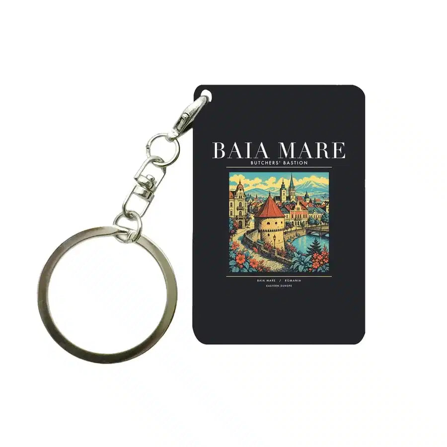 BAIA MARE - Poster - Key Chain - Black