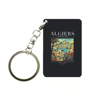 Thumbnail for ALGIERS - Poster - Key Chain - Black