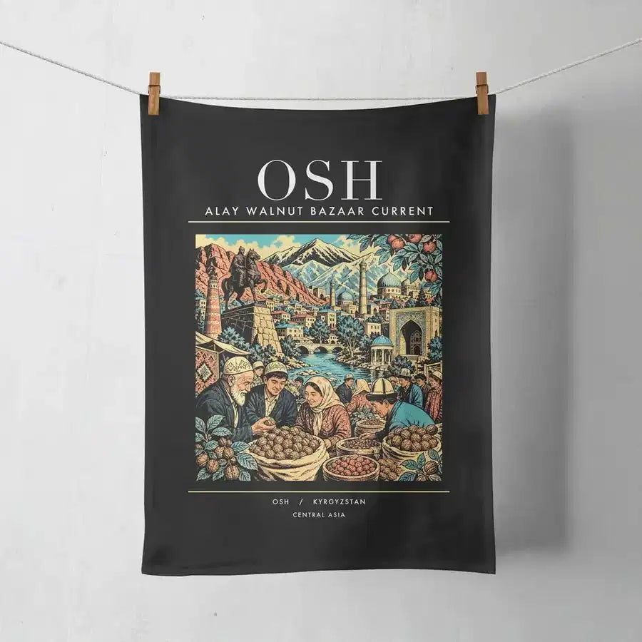 OSH - Poster - Towel - Black