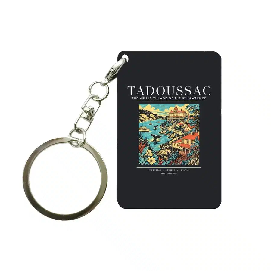 TADOUSSAC - Poster - Key Chain - Black