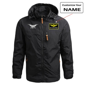 Drone Silhouette Thin Stylish Jackets