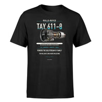 Thumbnail for TAY 611-8 design on black single side