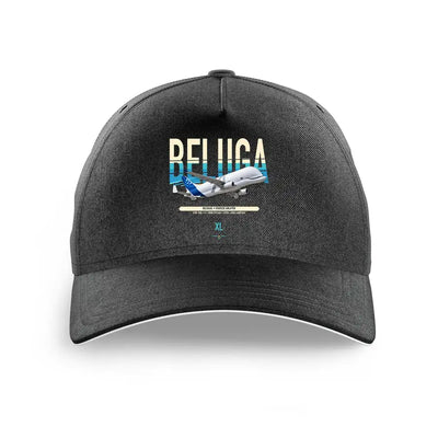 Airbus BelugaXL / A330-743L design on black printed hat