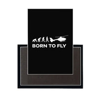 Thumbnail for Born To Fly aviation design magnet in strong neodymium core.